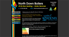 Desktop Screenshot of northdownboilers.co.uk